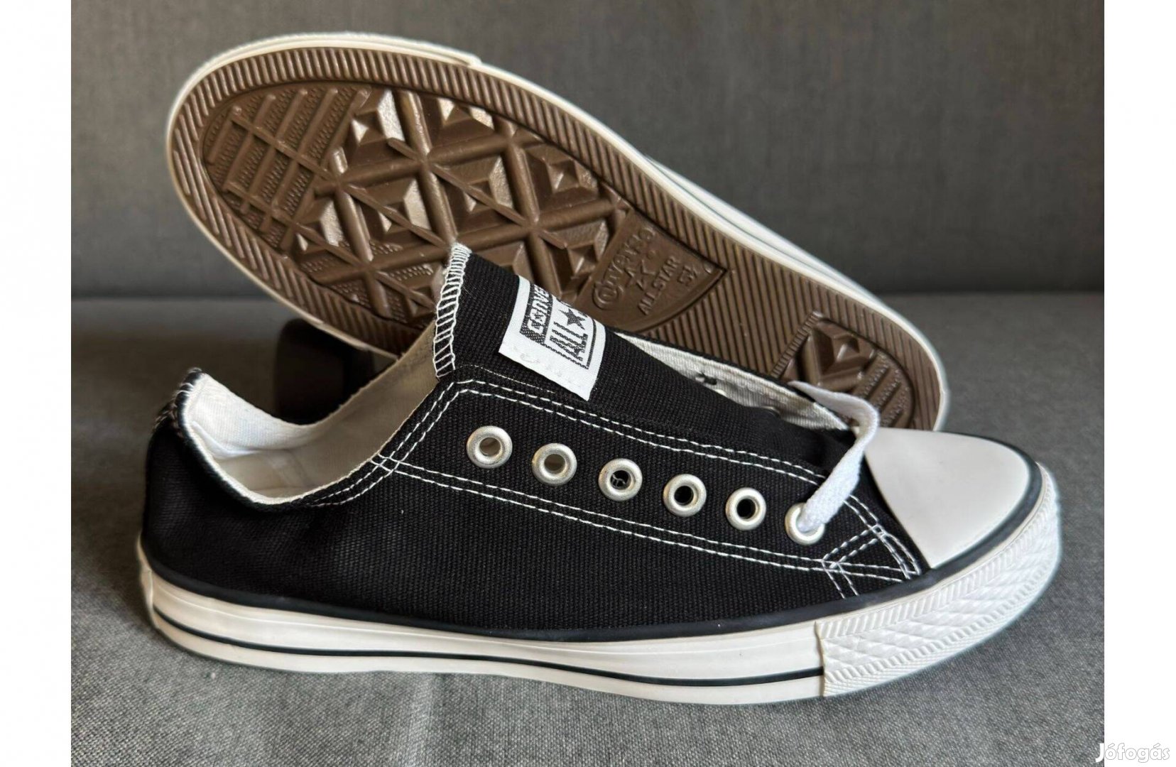 Uj 38 Converse Chuck Taylor Fekete Feher Cipo Tornacipo