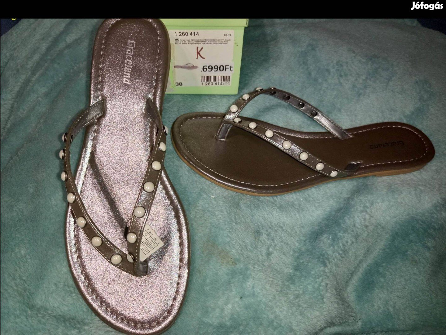 Új 38-as Graceland női szandál, szandi, 5500ft