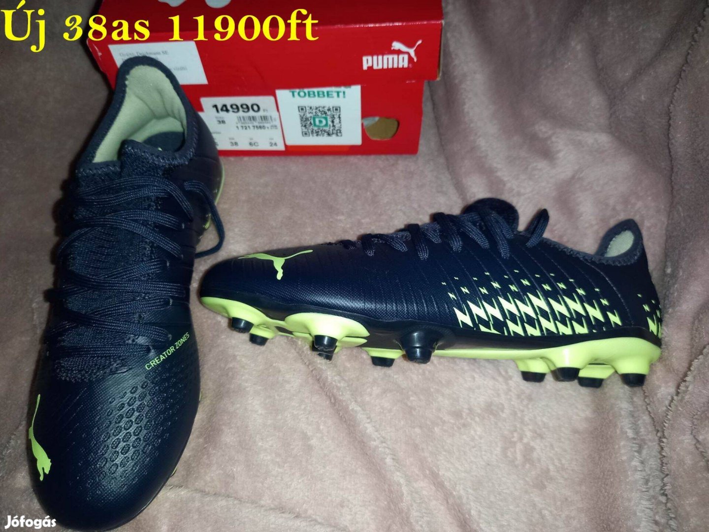 Új 38-as Puma stoplis cipő, focicipő, futball cipő,