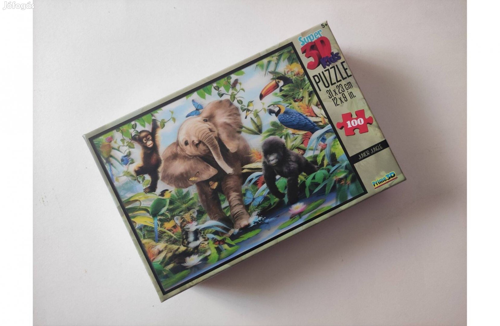 Új 3D puzzle, dzsungel mintával