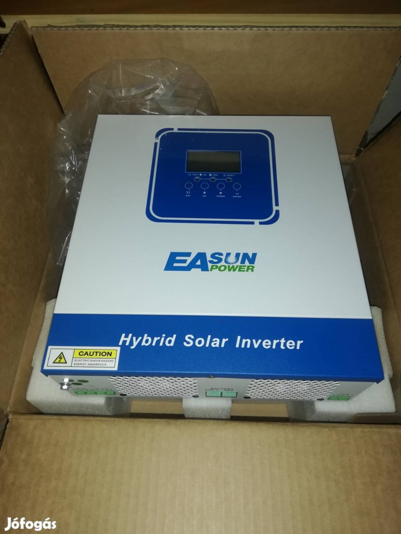 Új 3,2Kw 24v hibrid inverter eladó! 