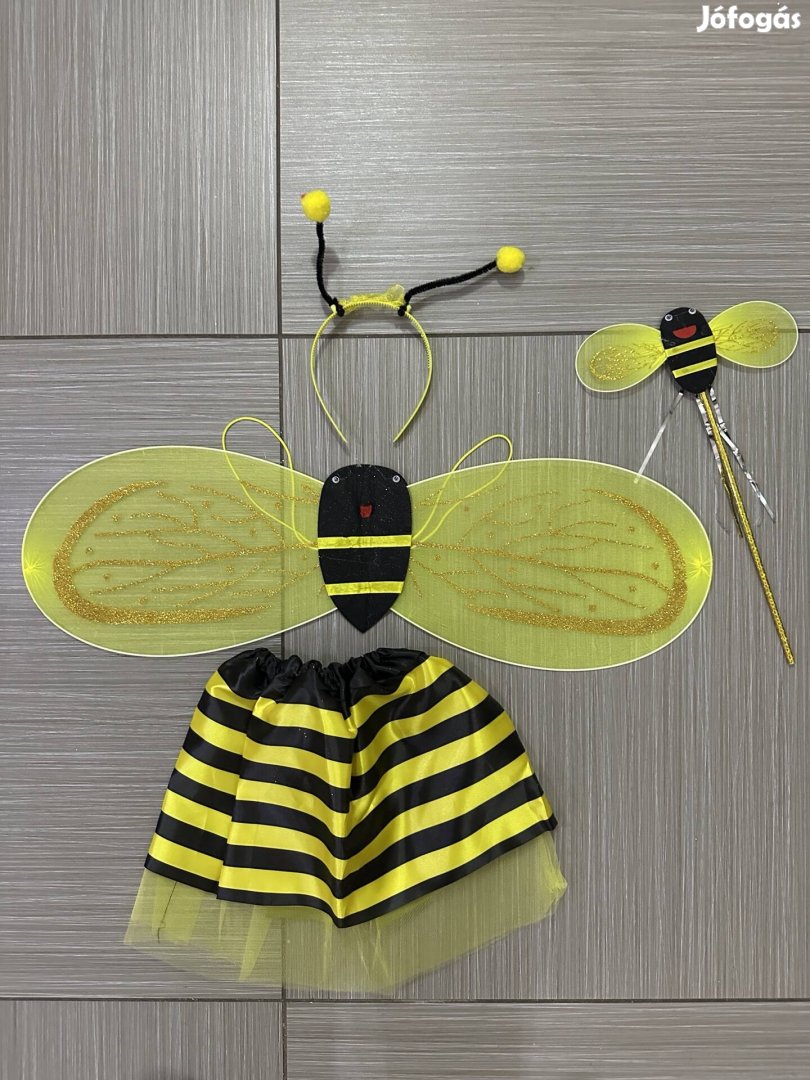 Új 3-6 év 98-116 Méhecske jelmez