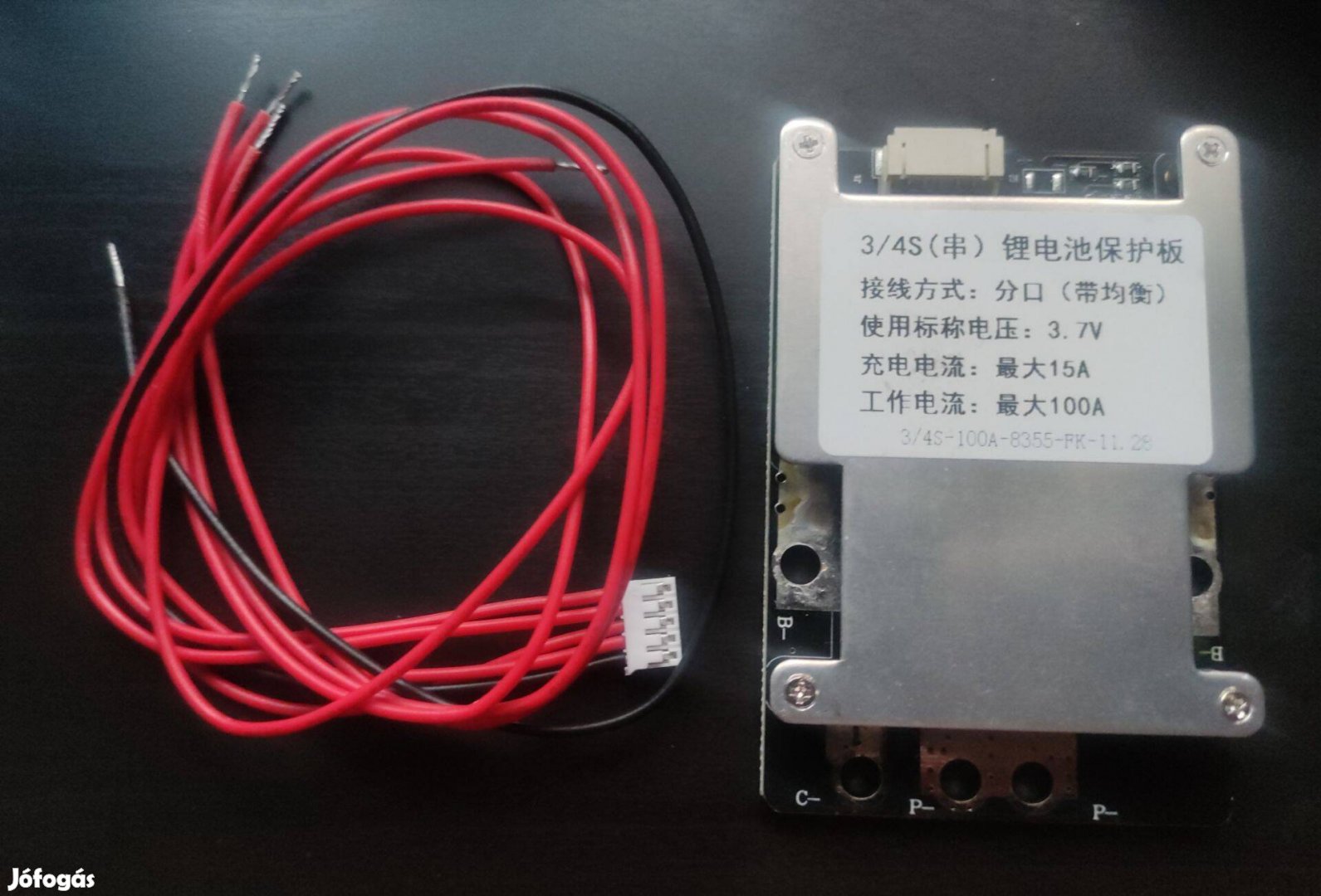 Új 3.7V LI-Ion 3S 4S BMS 15A 12V