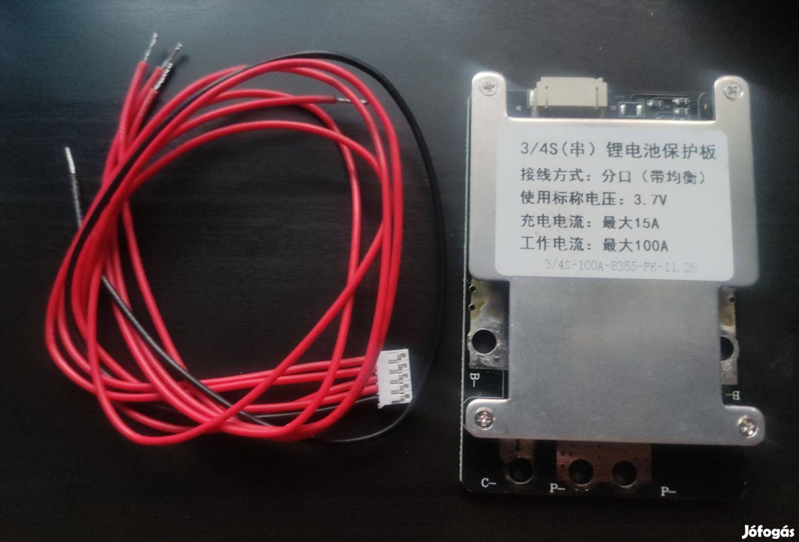 Új 3.7V LI-Ion 3S 4S BMS 15A 12V
