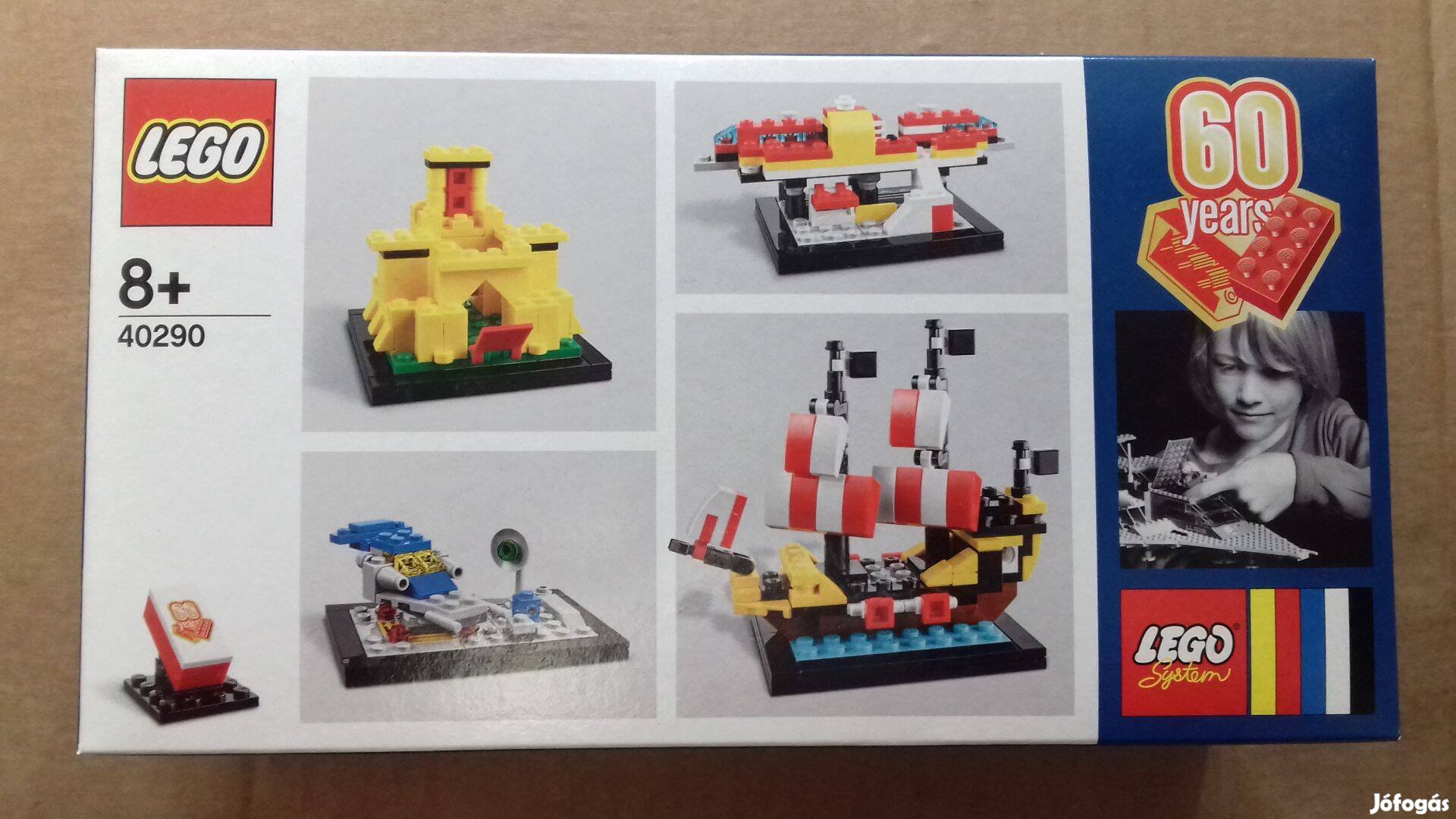 Új 40290 60 éves a LEGO kocka ! Creator City Ideas Friends Duplo Art