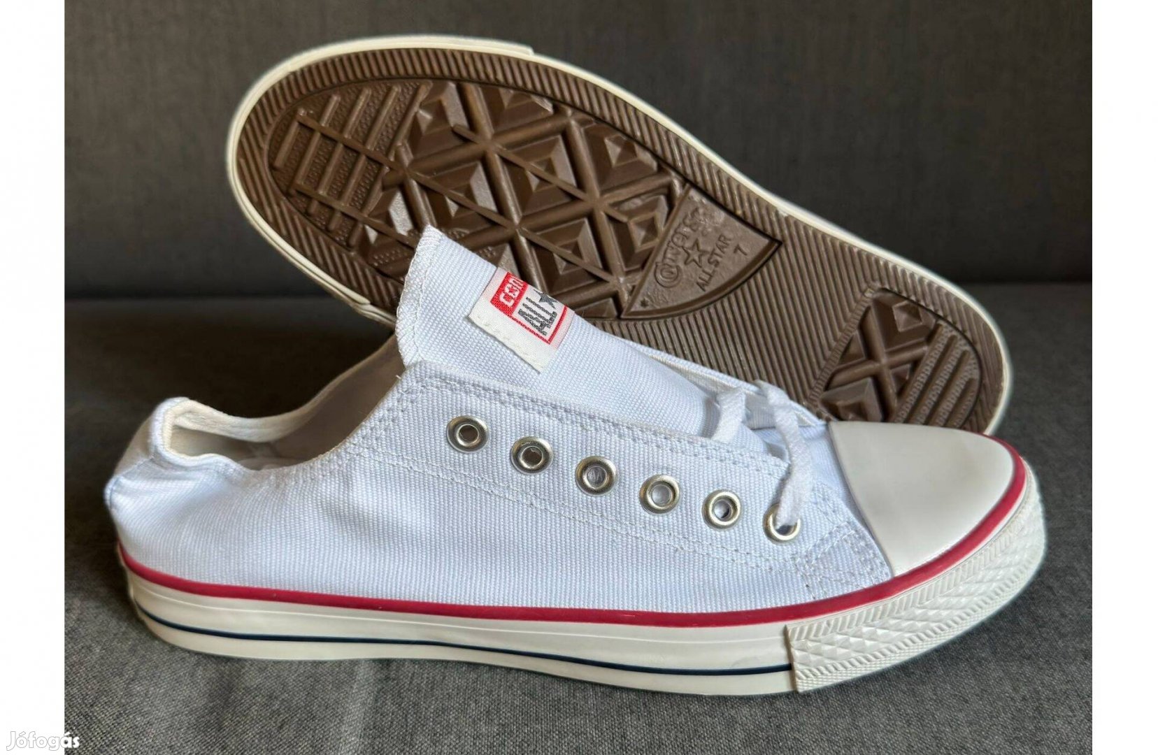 Új 40 Converse Chuck Taylor Fehér Cipő Tornacipő