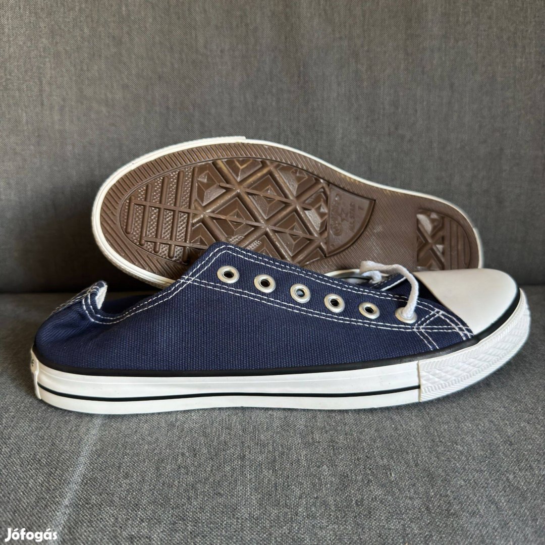 Új 40 Converse Chuck Taylor Kék Cipő Tornacipő Sötétkék Alacsonyszárú