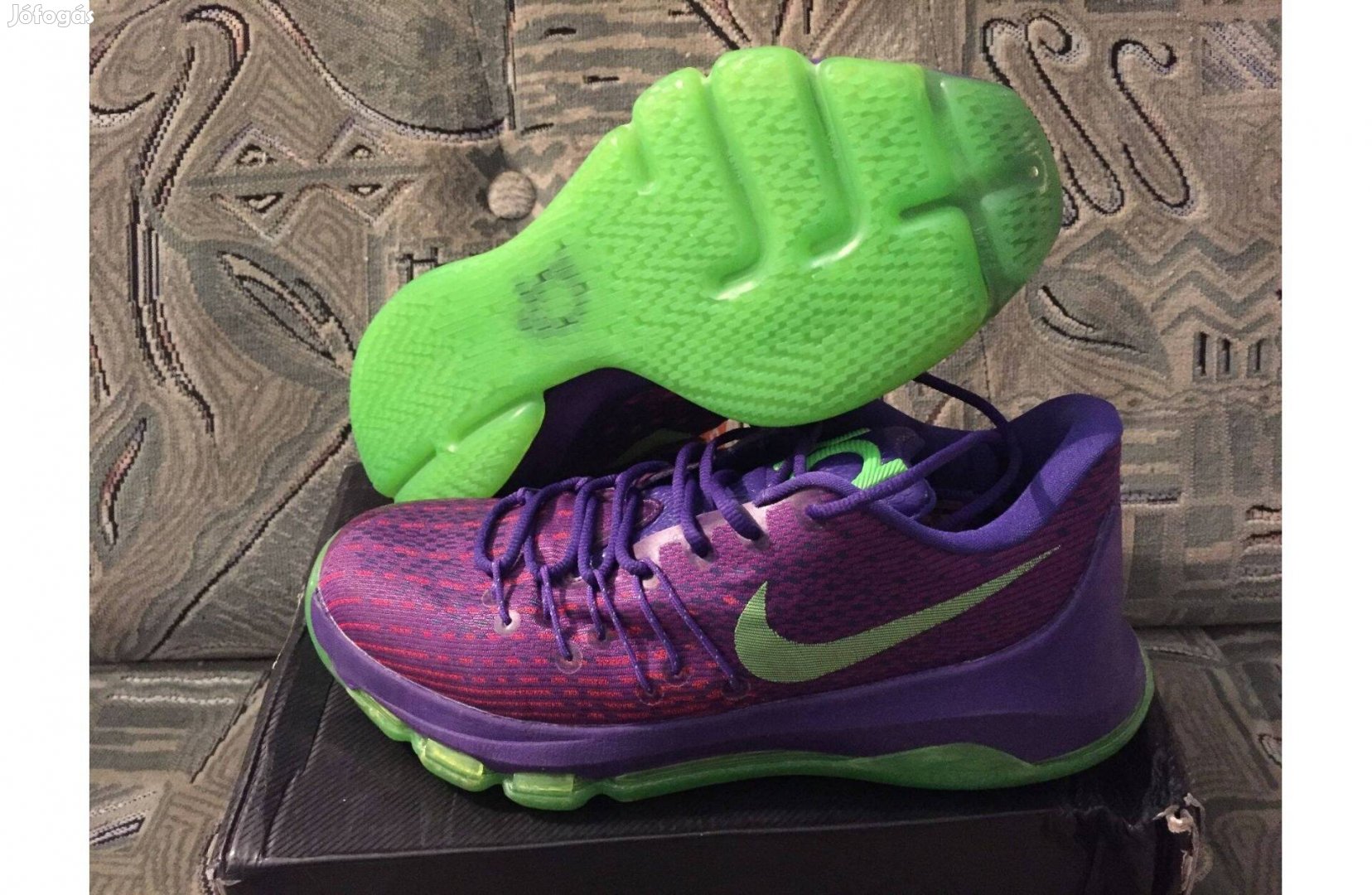 Uj 40 Nike KD 8 EP Cipo Kosaras Ferfi Edzocipo Sneaker US7