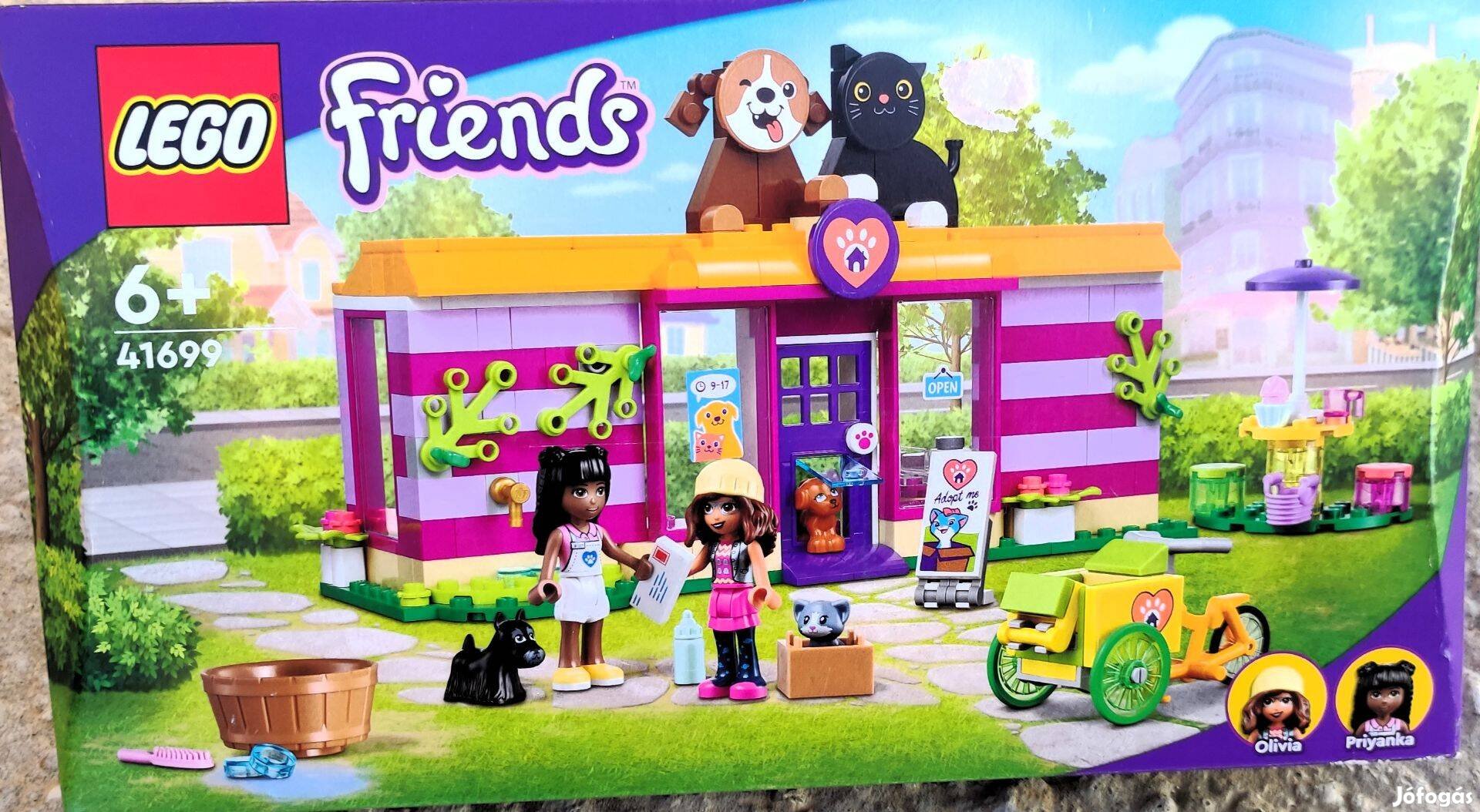 Új 41699 LEGO Friends állatmenhely