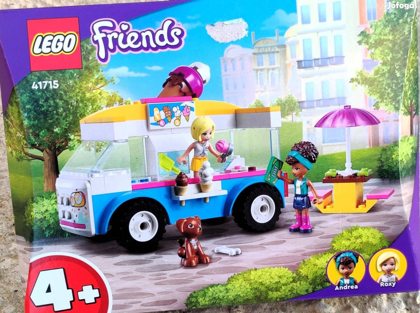 Új 41715 LEGO Friends fagyiskocsi