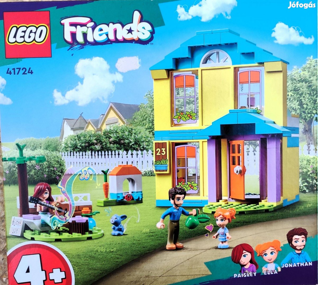 Új 41724 LEGO Friends Paisley háza