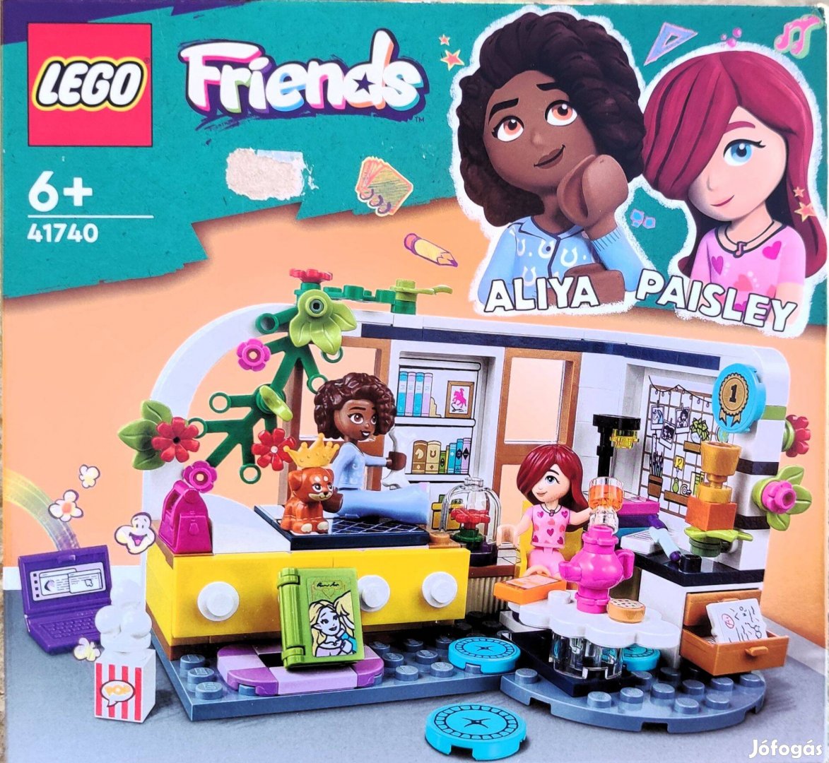 Új 41740 LEGO Friends Aliya szobája építőjáték építőkocka