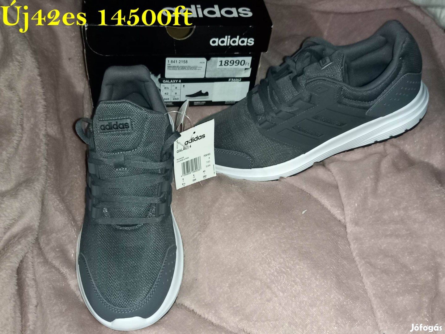 Új 42-es férfi Adidas cipő, átmeneti sportcipő, szabadidő 14500