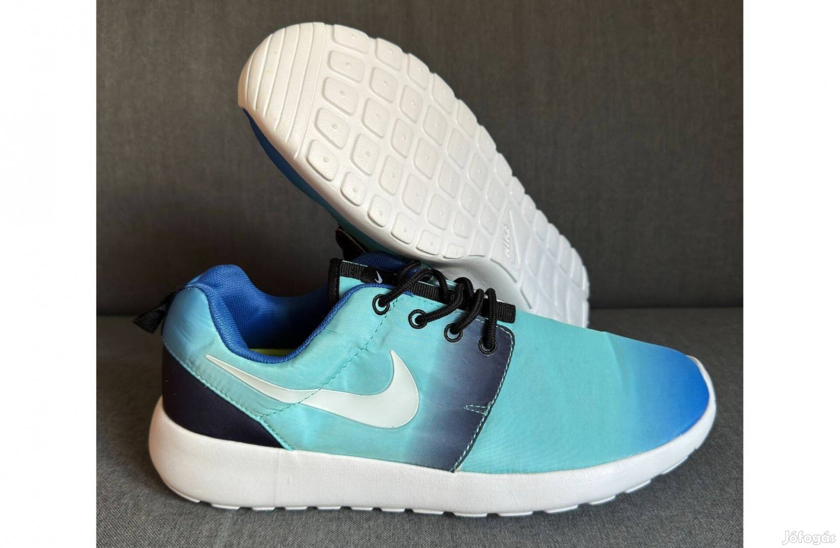 Új 44 Nike Roshe Run Kék Cipő 511881-021 Férfi