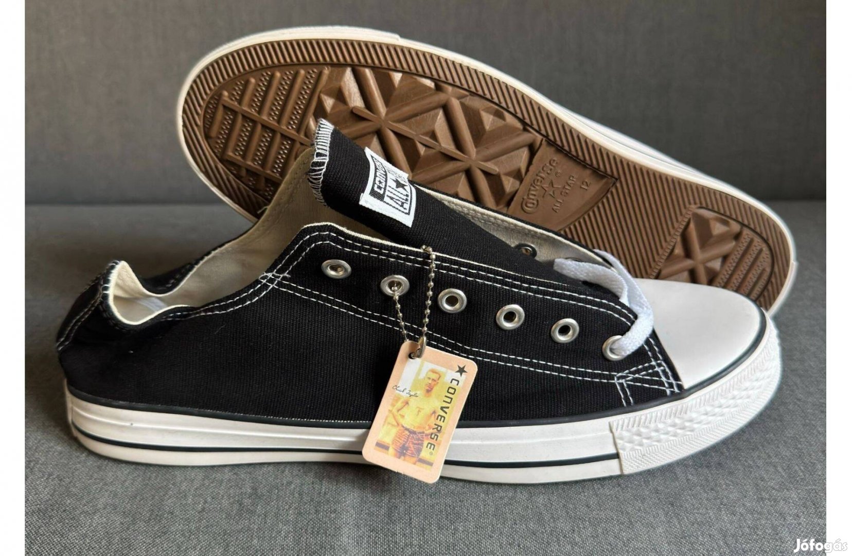 Uj 46 Converse Chuck Taylor Fekete Feher Cipo Tornacipo Ferfi