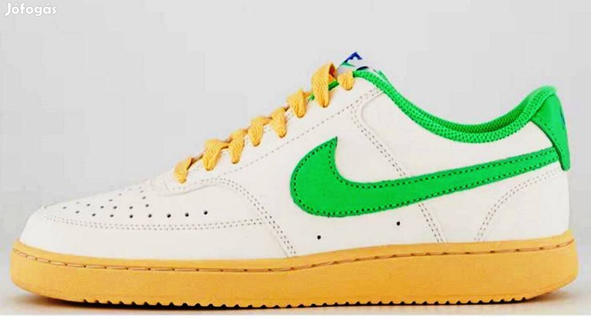 Új 46-os Nike Court Vision Low Next Nature sneaker zöldes, 1 db van