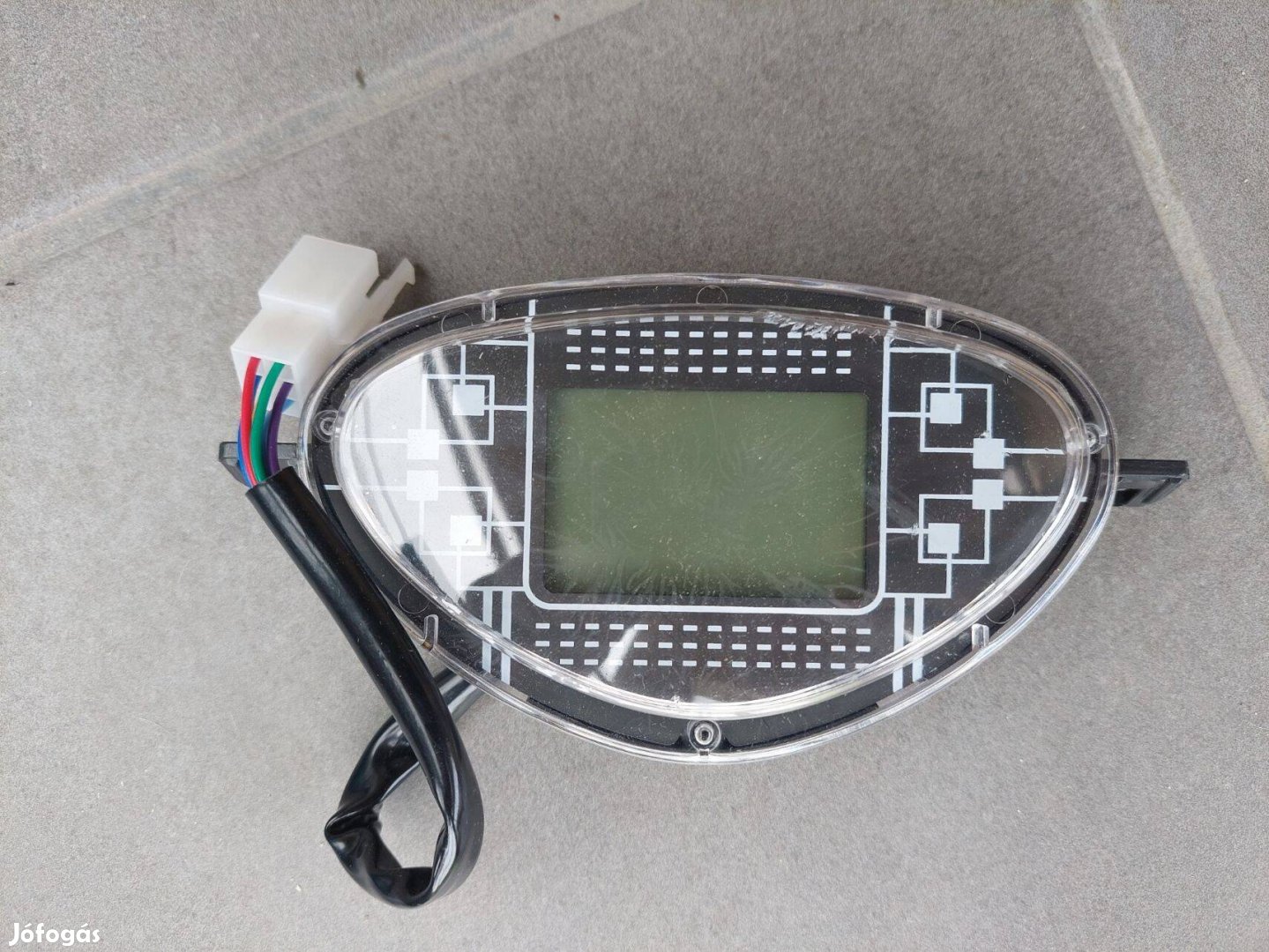 Új 48V elektromos kerékpár műszerfal