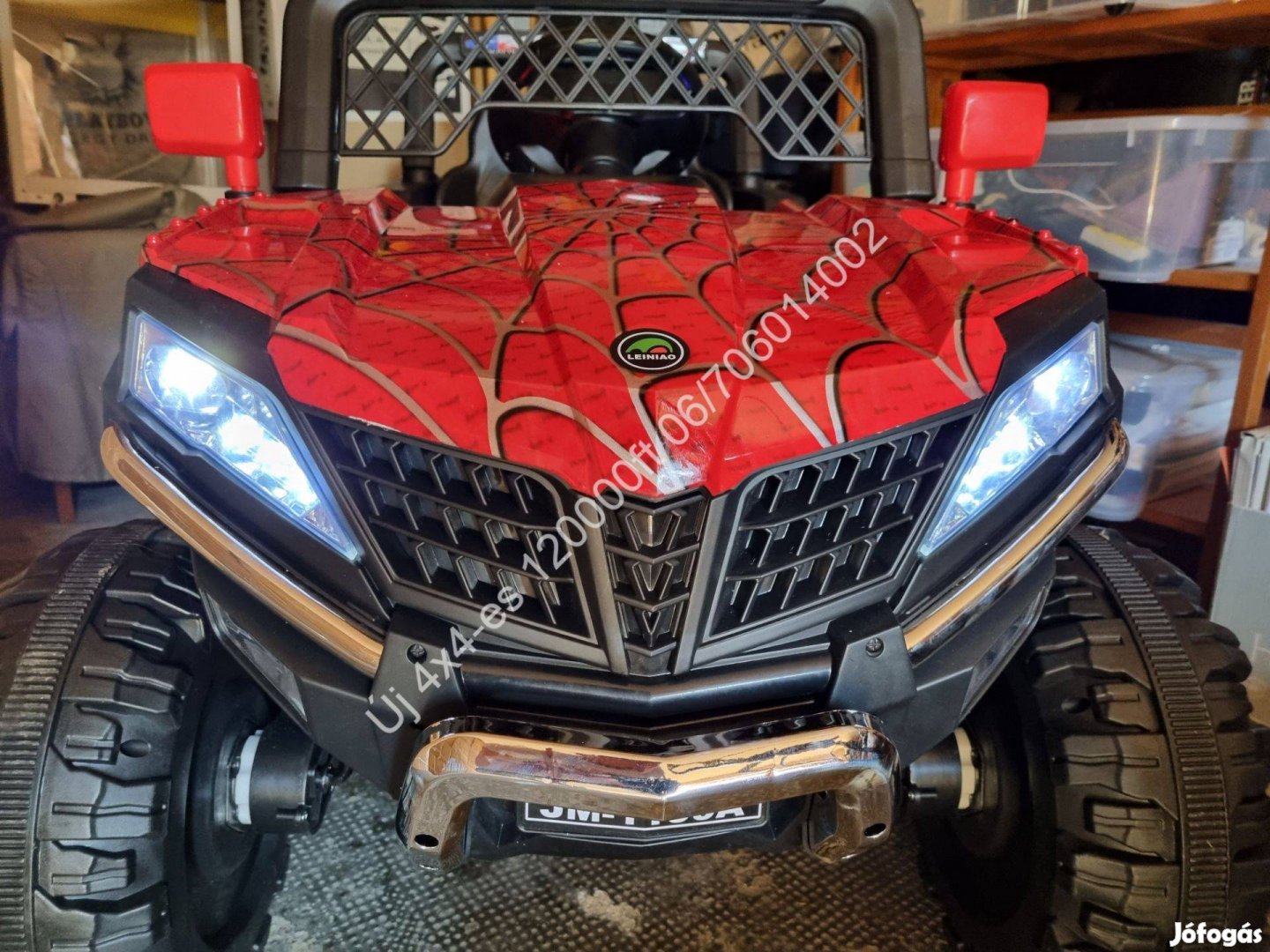 Új 4X4 Spiderman RZR Utv 2személyes gyerek elektromos autó 4 kerék ha