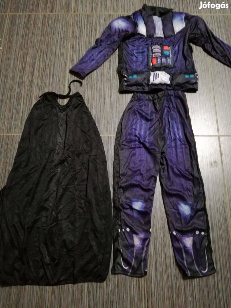 Új 4 részes izmosított Darth Vader gyerek jelmez több méret Star Wars