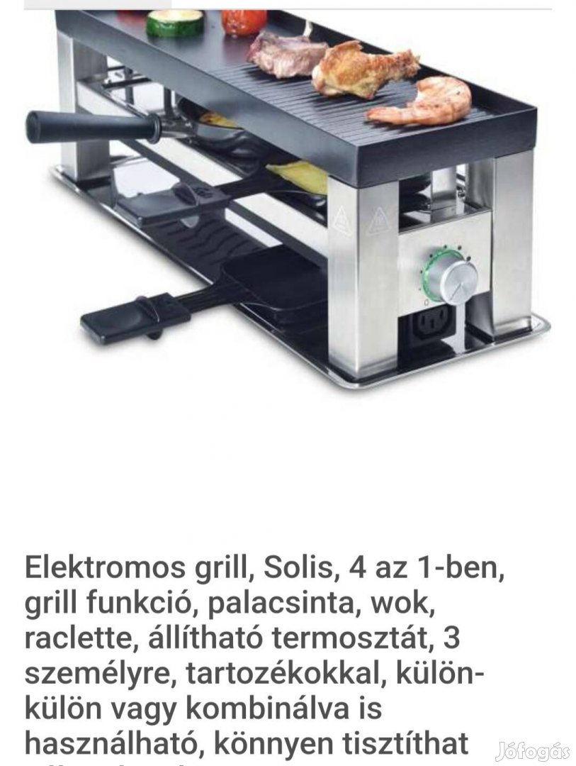 Új 4in1 asztali grill eladó