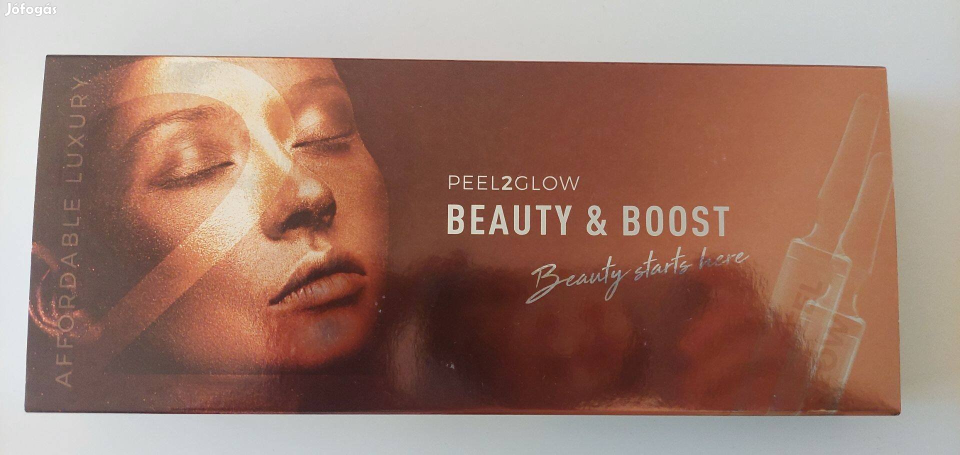 Új 5 alkalmas Beauty & Boost Glow otthoni hámlasztó és tápláló, bőrfia