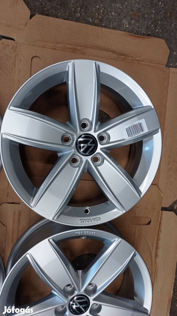 Új 5x100 lyukosztású gyári Volkswagen,Skoda,Seat 15 colos alu felni ga