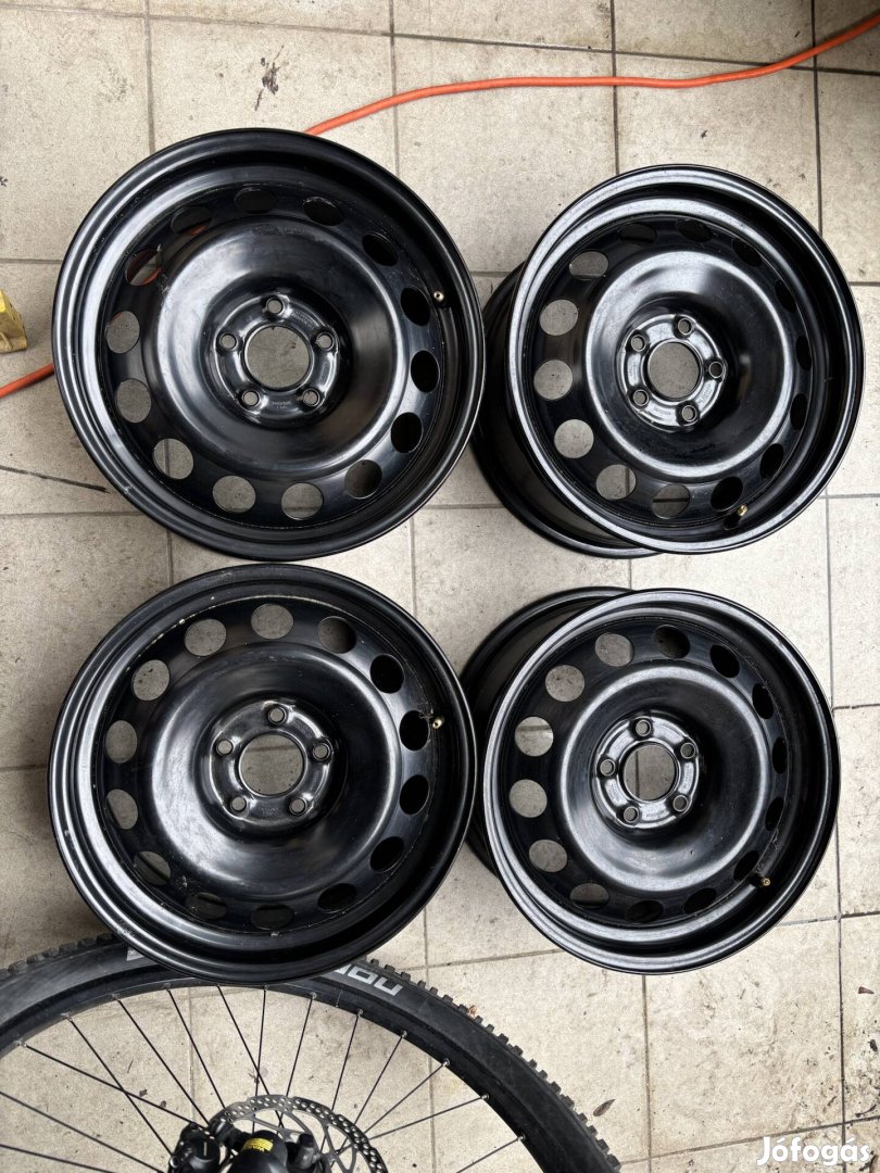 Új 5x108 16" gyári Peugeot Citroen Opel Toyota Lemezfelni acélfelni 16