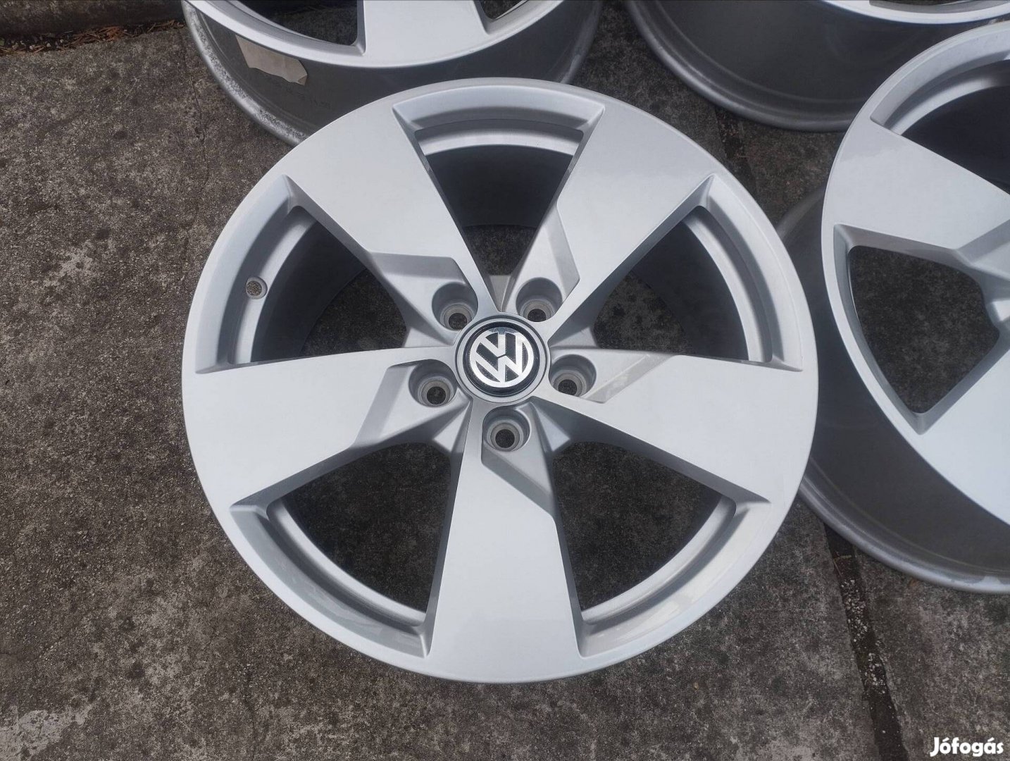 Új 5x112 17 Volkswagen Audi gyári alufelni r17 " Skoda Seat