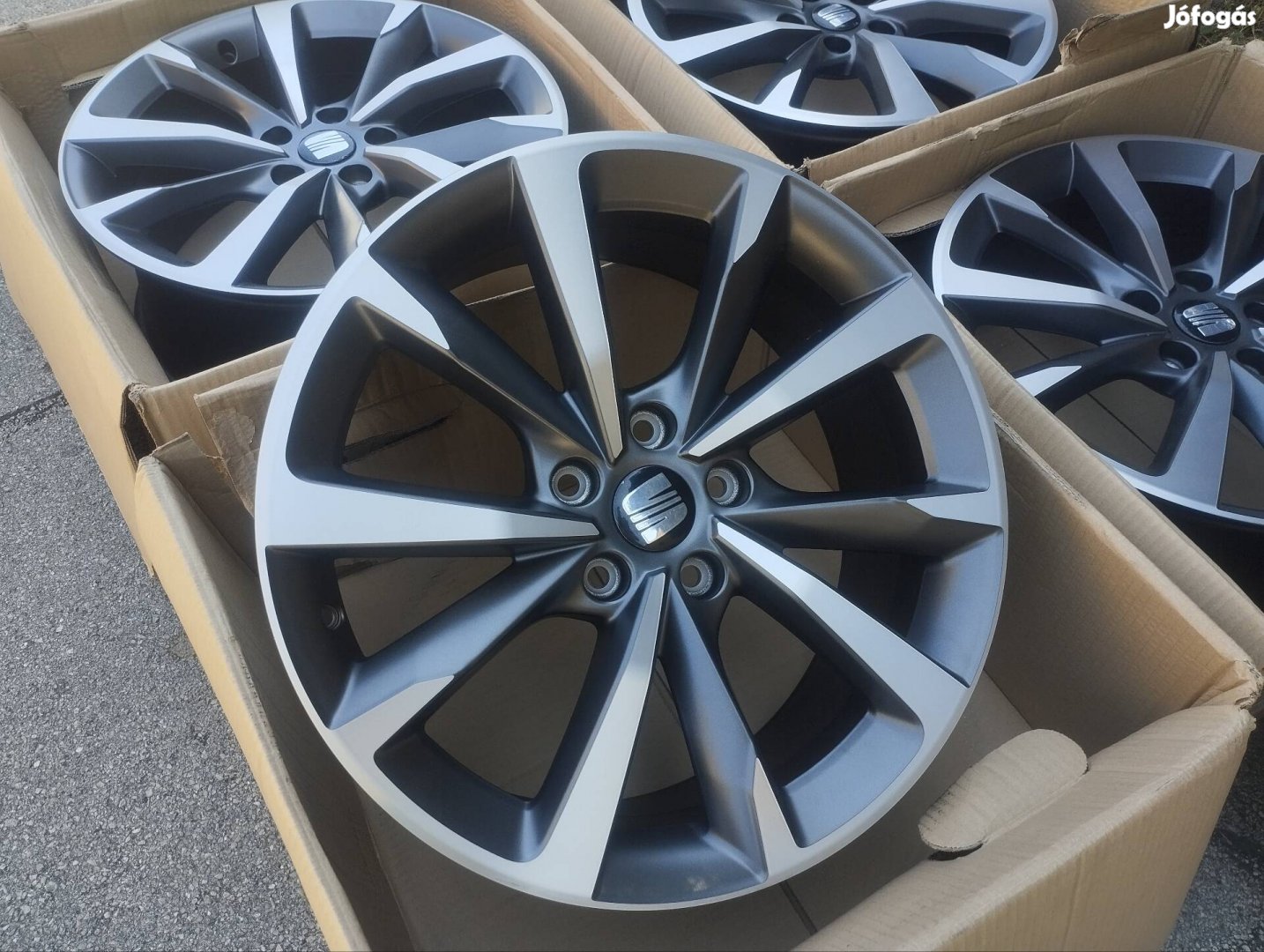 Új 5x112 18 Seat gyári alufelni r18 " Cupra VW Skoda Audi