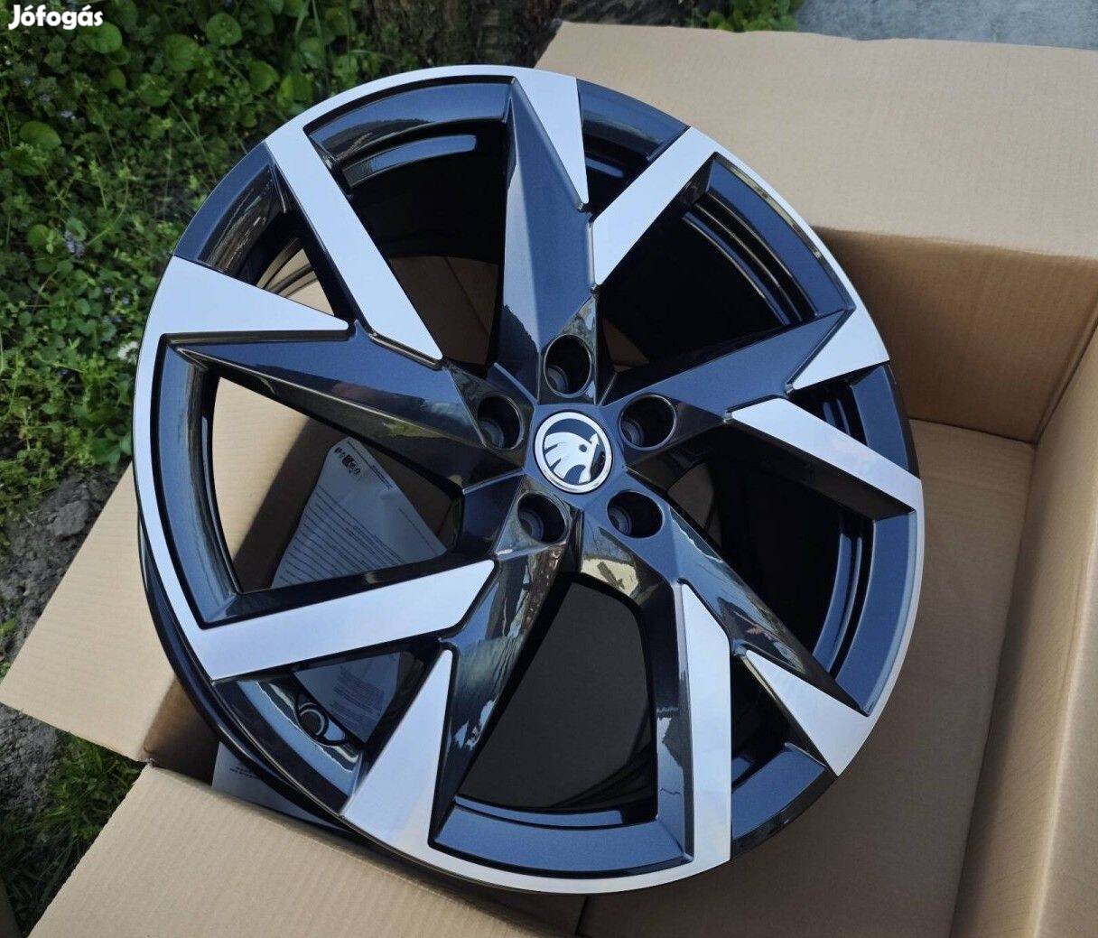Új 5x112 19 Skoda Aniara Superb gyári alufelni r19 " VW Seat Cupra