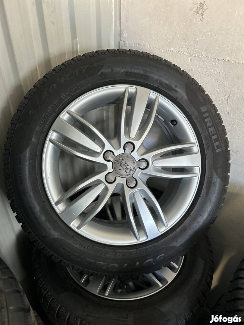 Új 5x112 Gyari AUDI Q3 17"téli Pirelli R17, 17