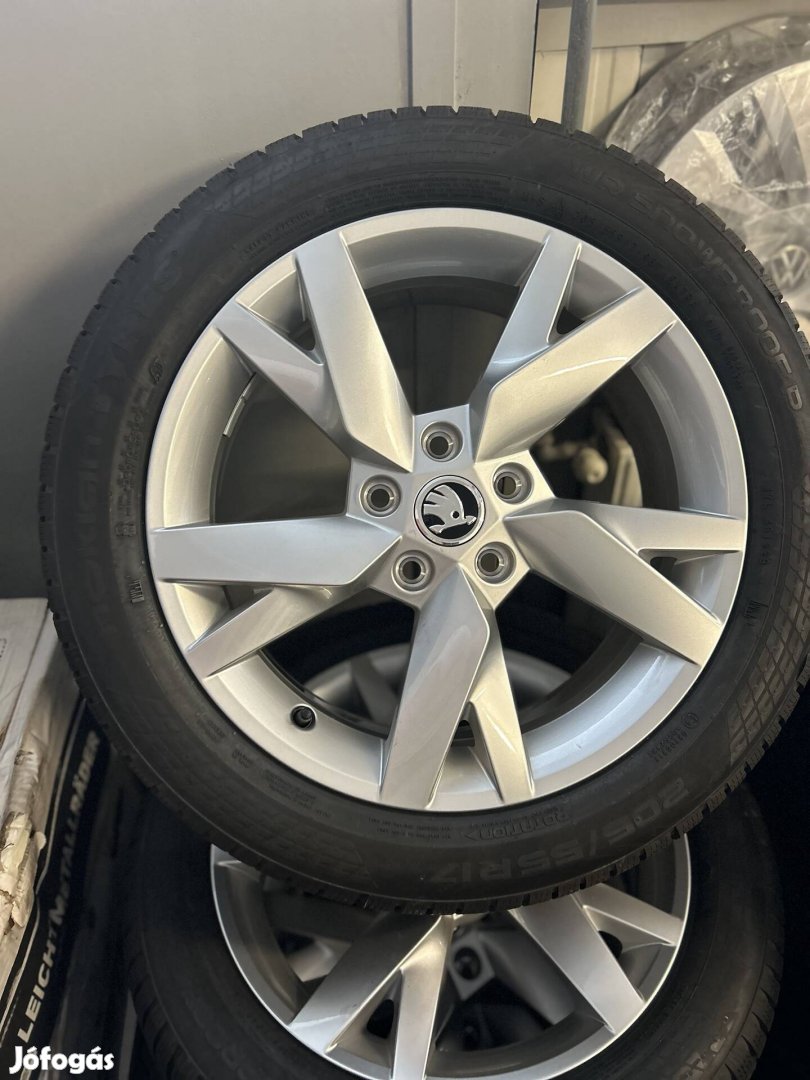 Új 5x112 Gyari Skoda 17"Téli R17 Nokian 17