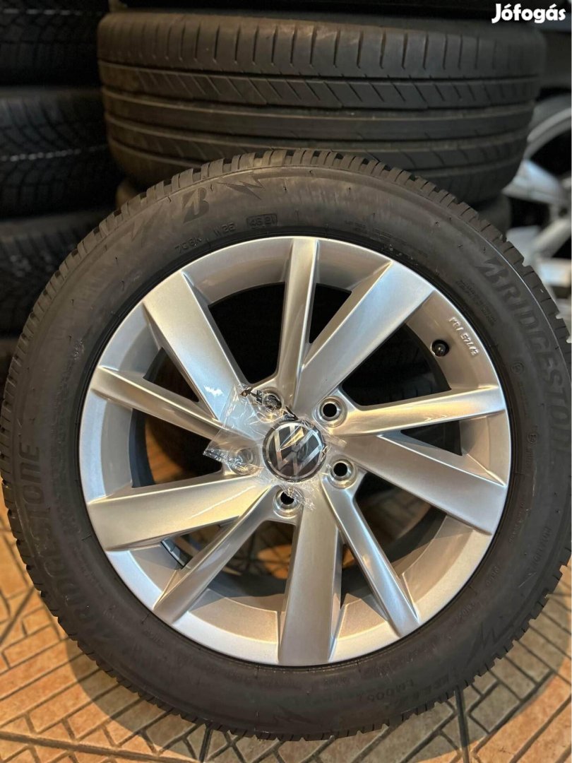 Új 5x112 Gyari Volkswagen 16"téli szett VW R16, 16