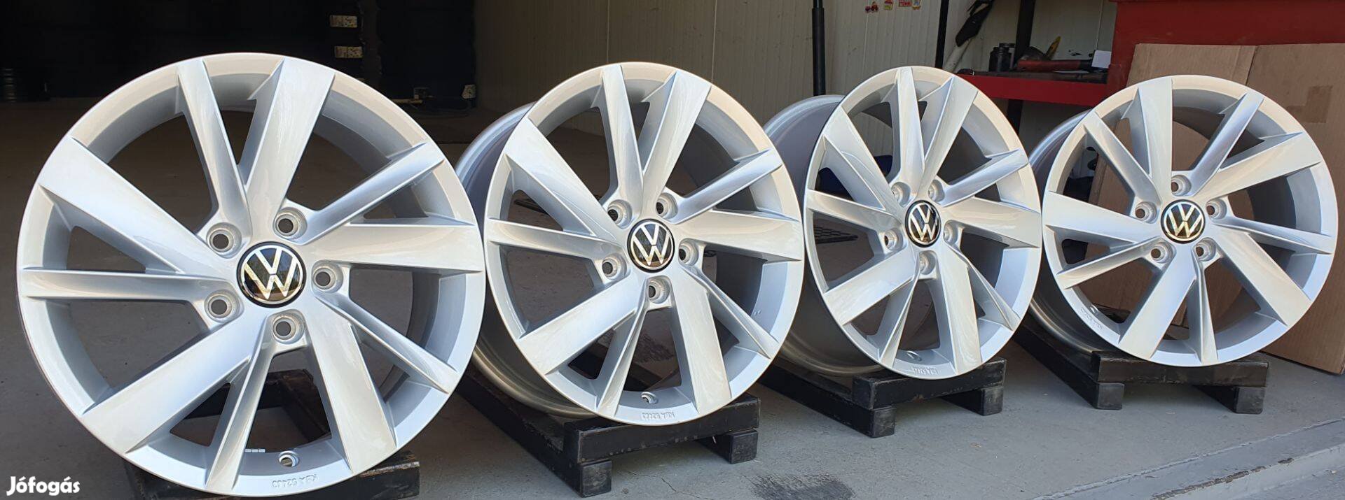 Új 5x112 gyári Volkswagen alufelni garnitúra 6,5x16" ET:46 /F125