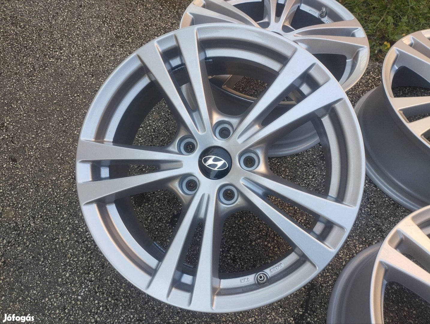 Új 5x114,3 17 Hyundai Borbet alufelni r17 "