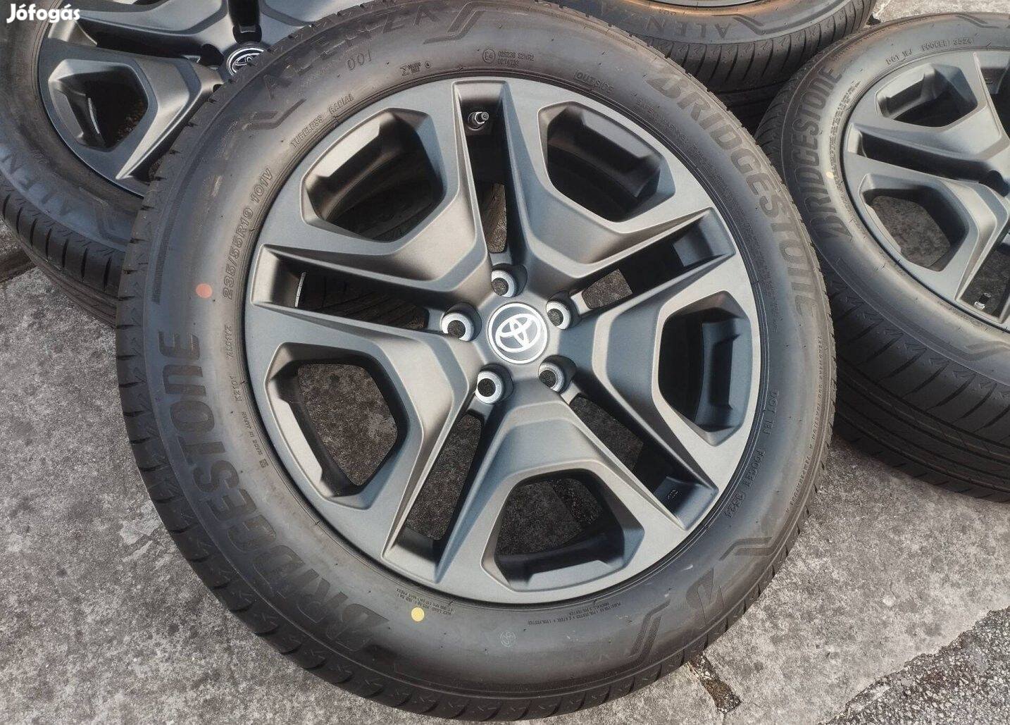 Új 5x114,3 19 Toyota Rav4 GR sport Bridgestone 235/55 r19 " nyári Tpms