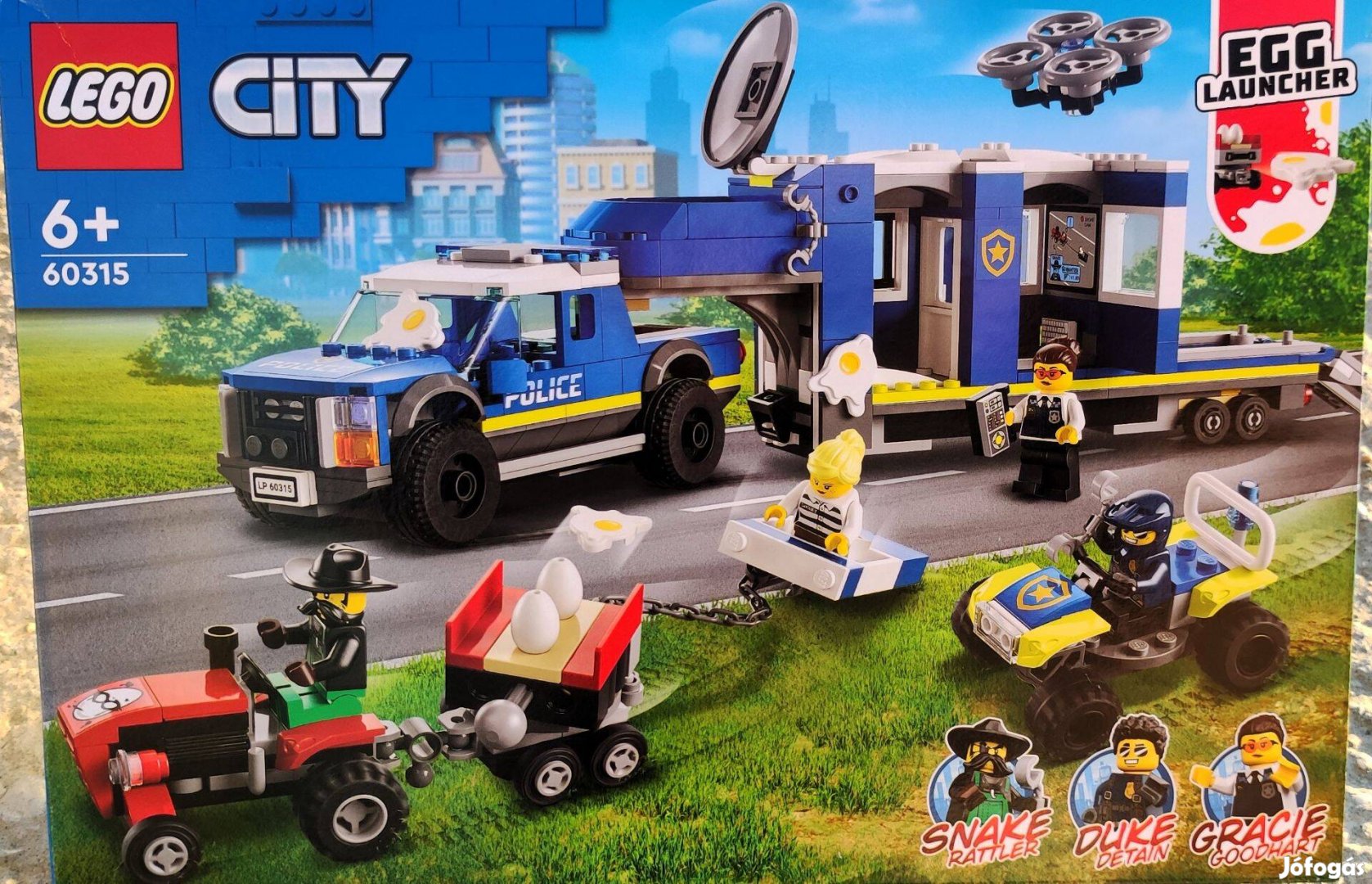 Új 60315 LEGO City rendőrségi kamion