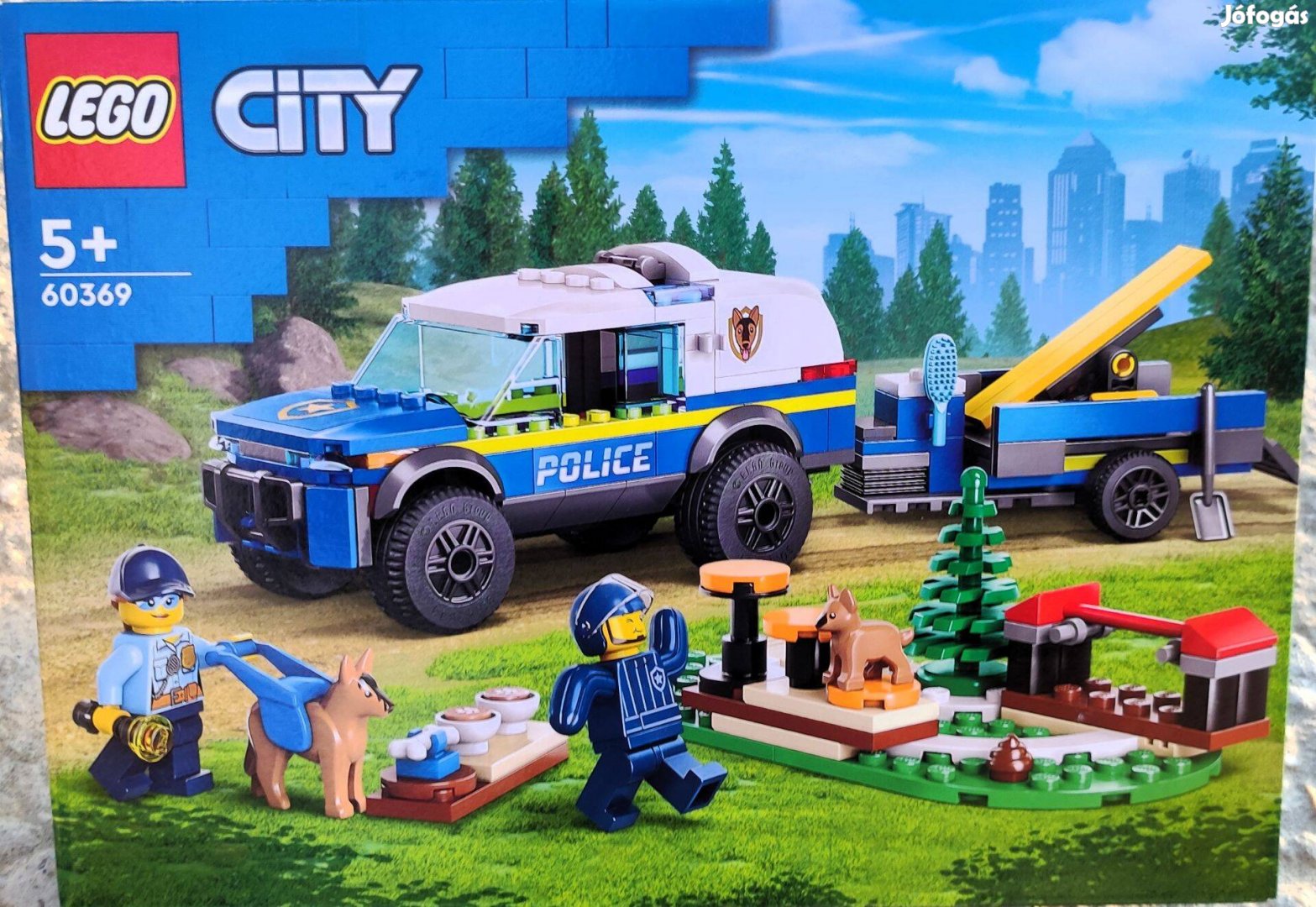 Új 60369 LEGO City rendőrségi dzsipp