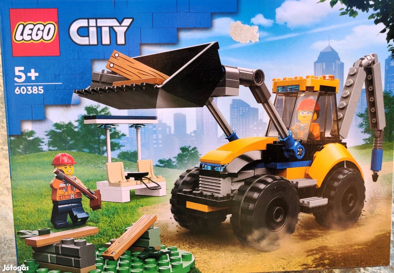 Új 60385 LEGO City markoló