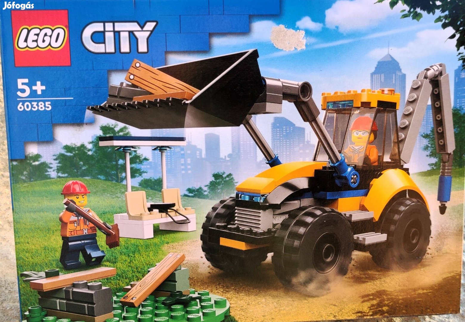 Új 60385 LEGO City markoló