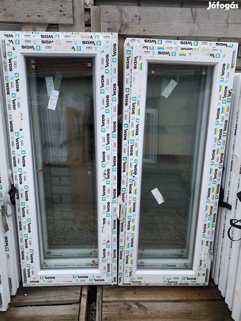 Új 60X150cm Hőszigetelt Műanyag ablak Raktárkészletről