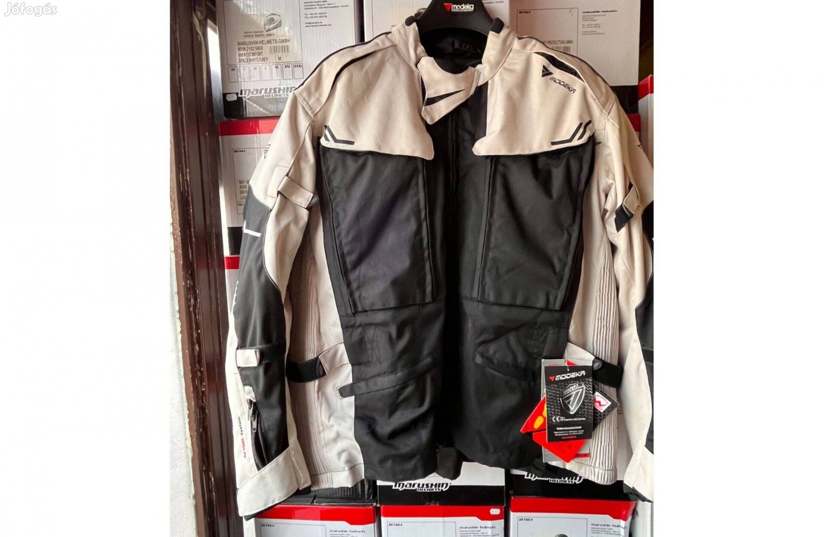 Új 6XL 8XL 10XL 12XL Extra nagy Német motoros kabát akció