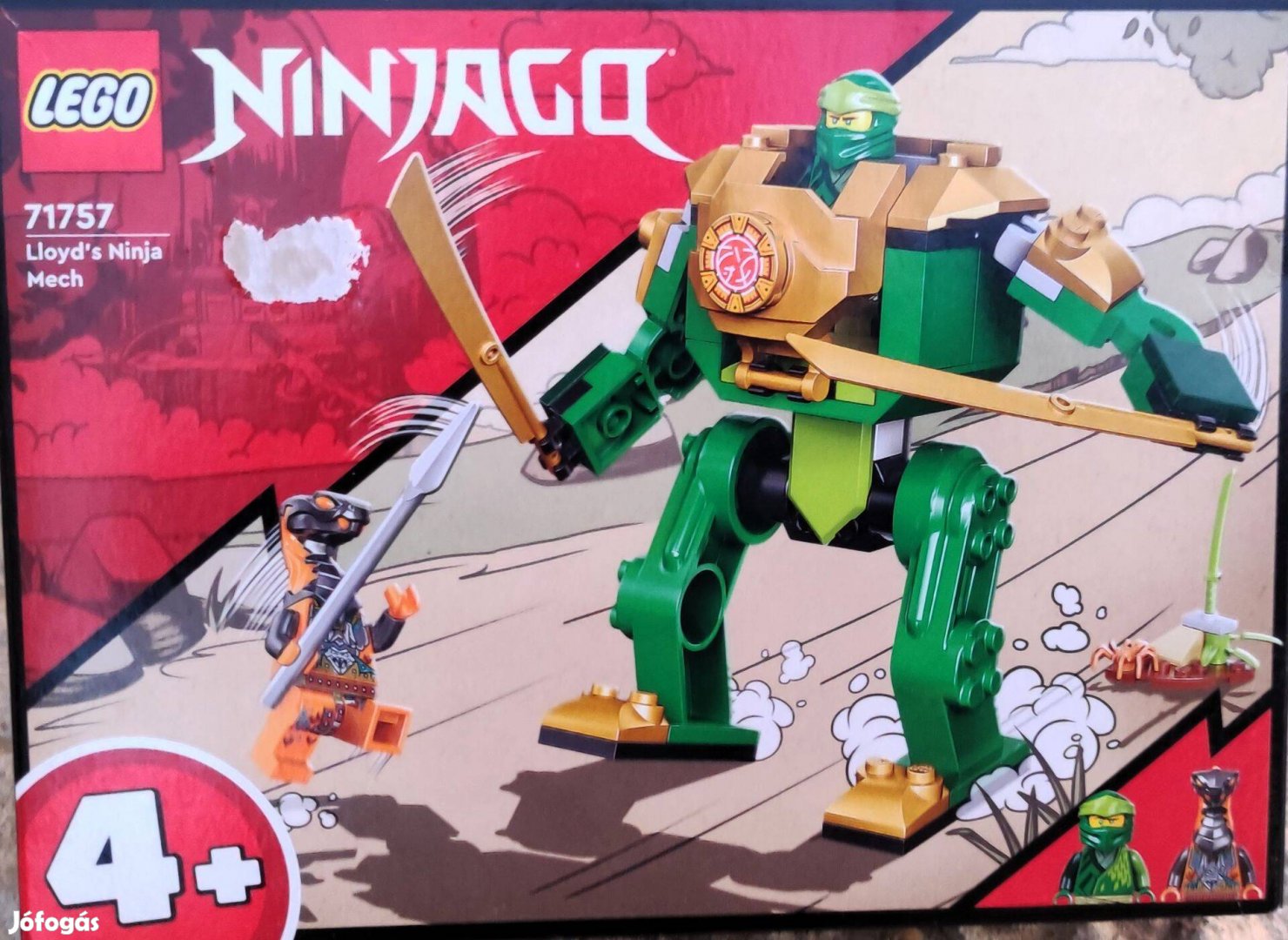 Új 71757 LEGO Ninjago Lloyd robot