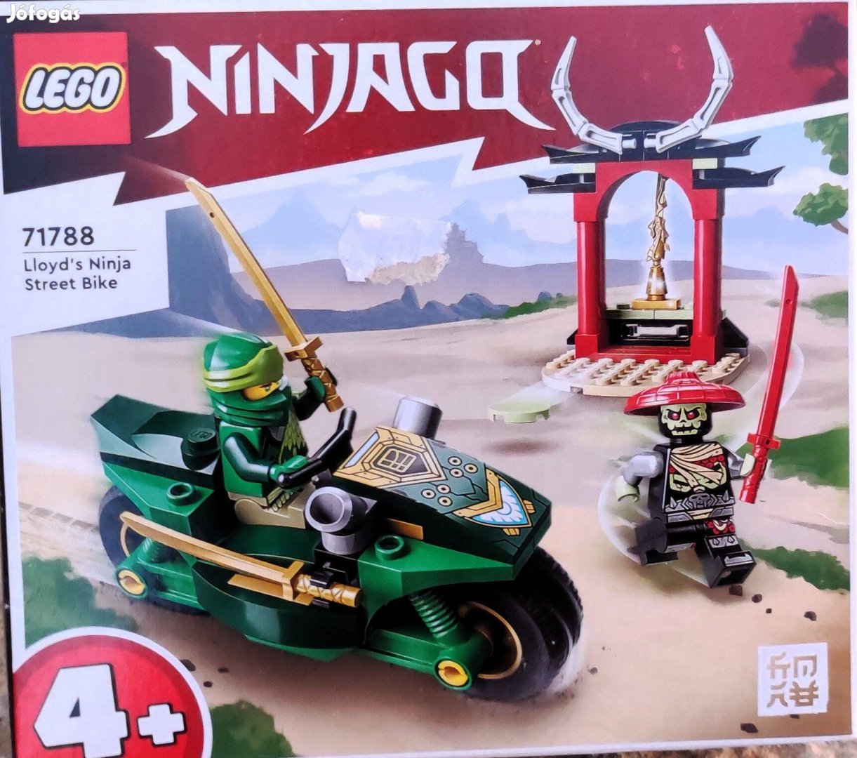 Új 71788 LEGO Ninjago Lloyd motorja építőjáték építőkocka