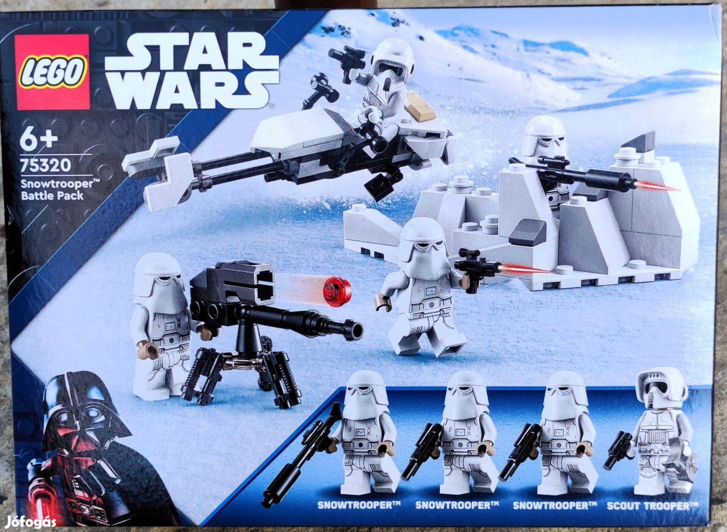 Új 75320 LEGO Star Wars Snowtrooper támadás építőjáték építőkocka