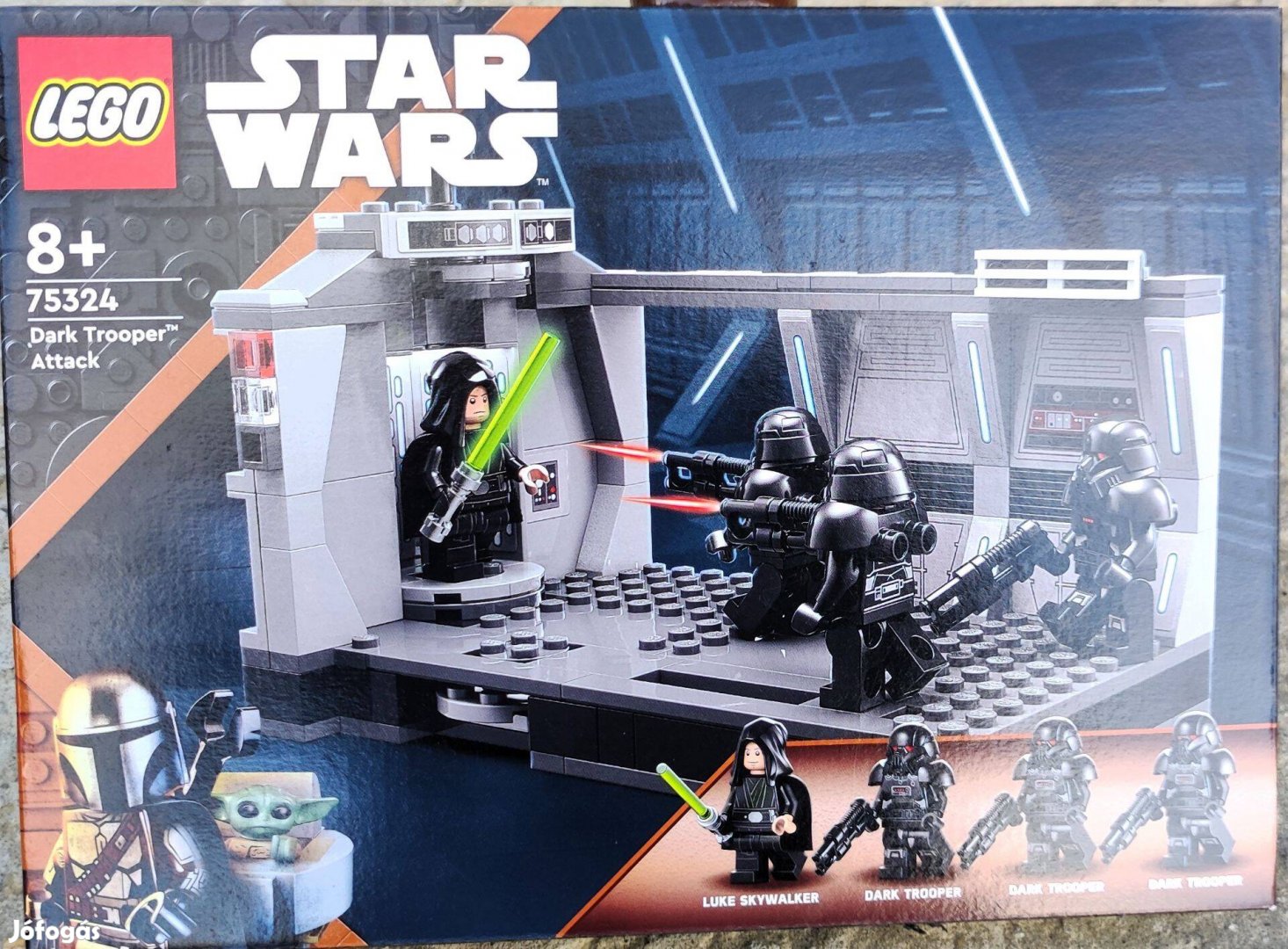 Új 75324 LEGO Star Wars Dark Trooper támadás építőjáték