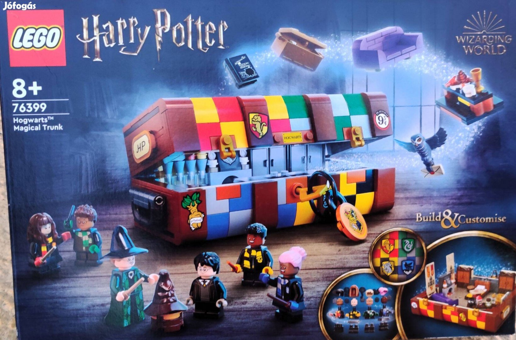 Új 76399 LEGO Harry Potter varázs láda