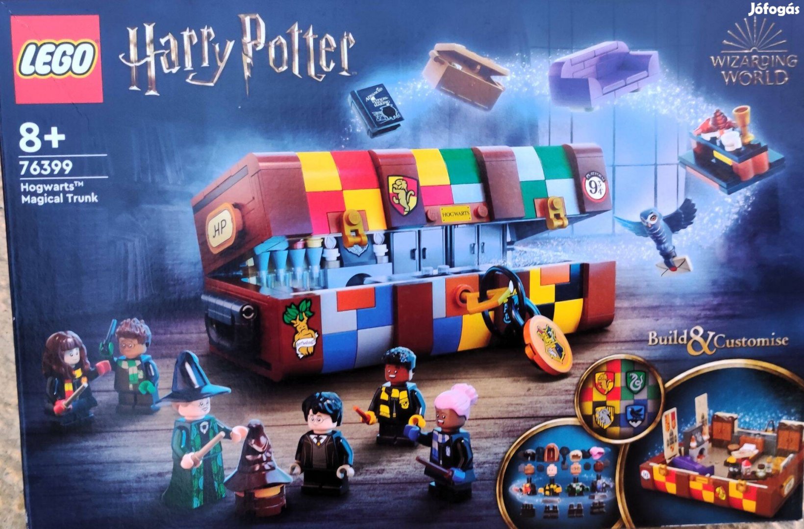 Új 76399 LEGO Harry Potter varázs láda