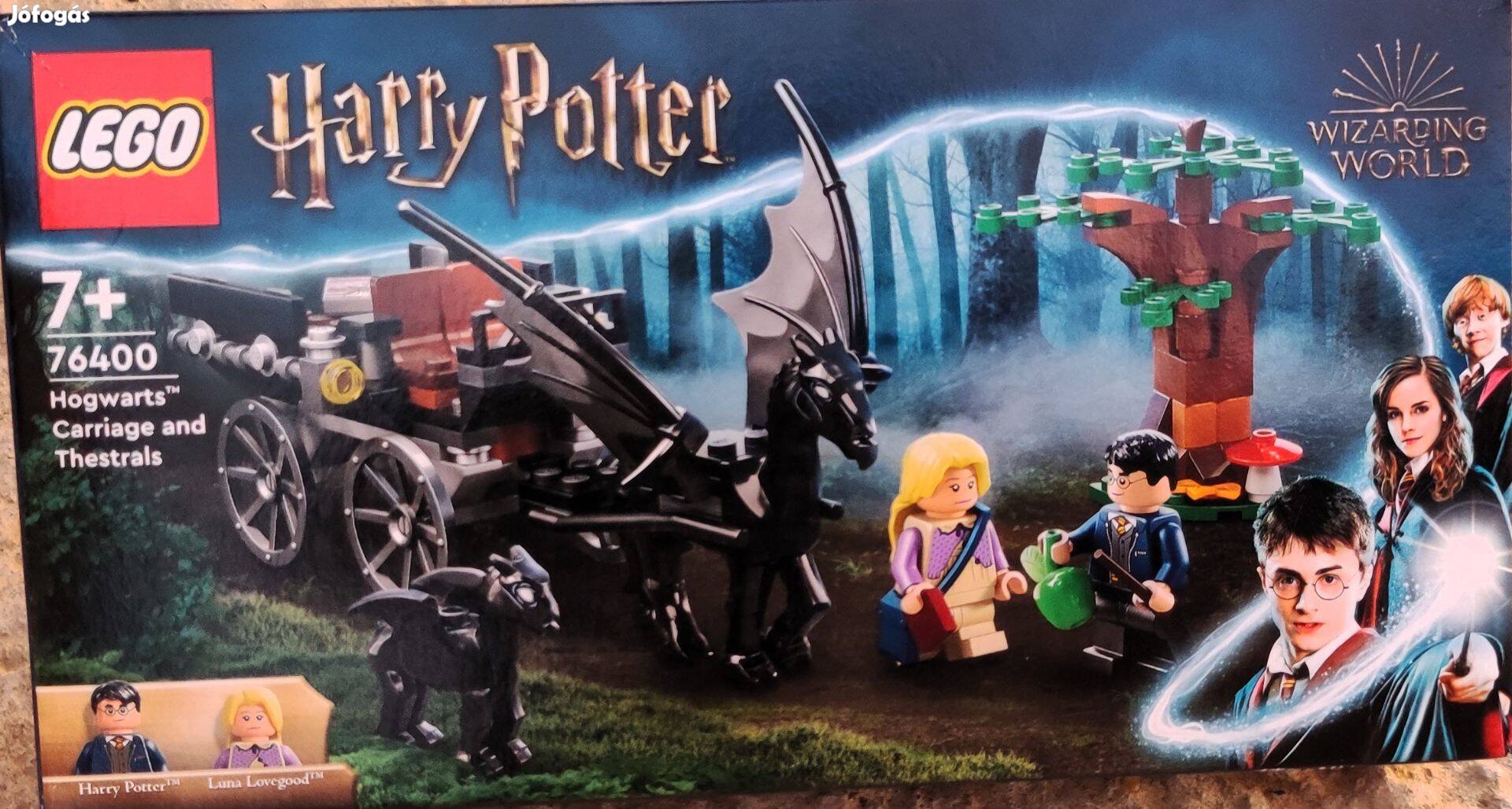Új 76400 LEGO Harry Potter thesztrál hintó építőjáték építőkocka