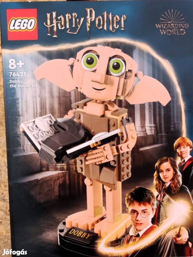 Új 76421 LEGO Harry Potter Dobby a házimanó építőjáték építőkocka